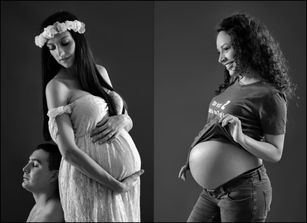 Séance photo de femme enceinte réalisé à Lyon