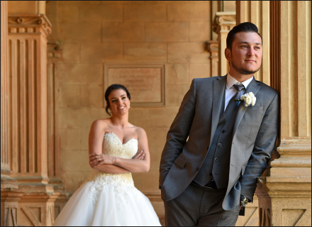 Séance photo de couple pour un mariage