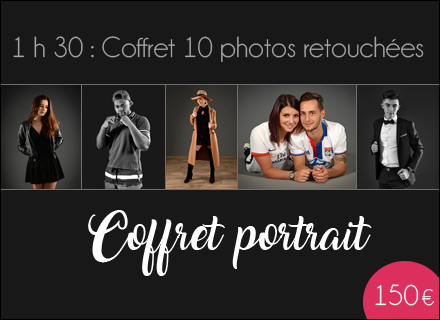 Coffret photo cadeau portrait à Lyon