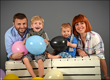 Séance photo de famille à Lyon